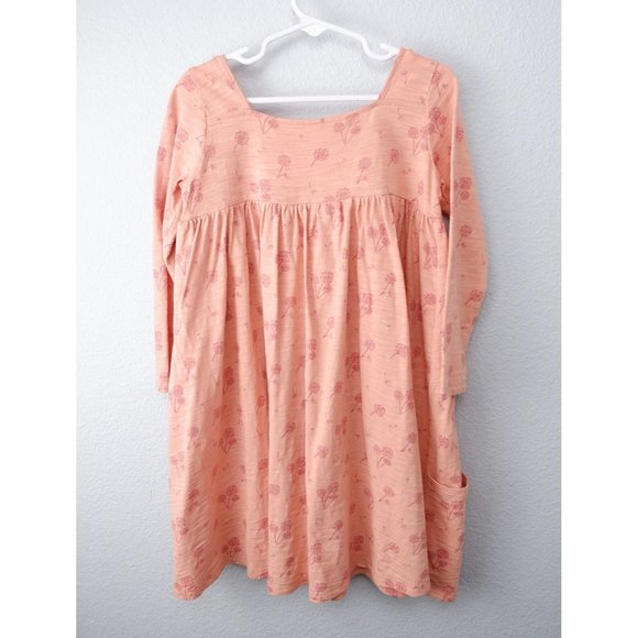 Vignette Rylie Long Sleeve Rose Dandelion Girls Dress, 7y - Picture 8 of 15
